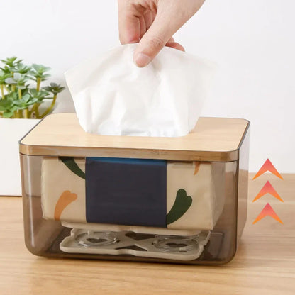 ✨✨ Caja de pañuelos con mecanismo de resorte – Uso en cocina y coche